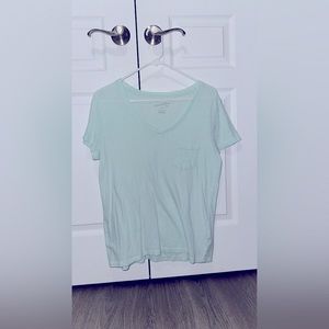 v neck tee